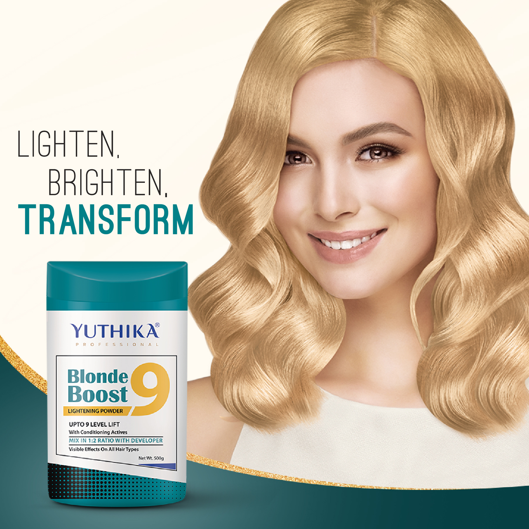 Yuthika Blonder Powder Level 9 Jar 500g_01