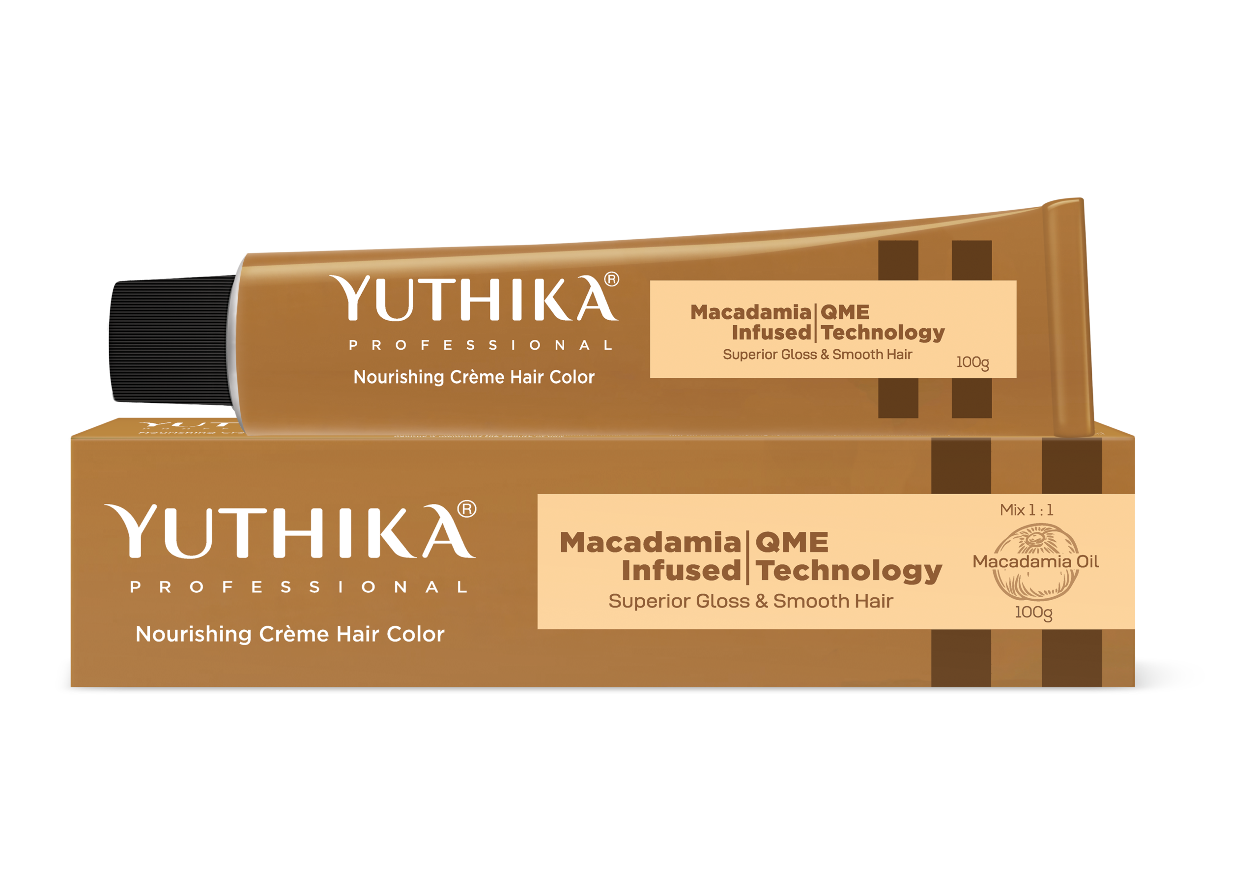 Yuthika-Professional-CHC-Brown-Monocarton+Tube